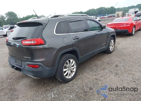 2015 Jeep Cherokee Limited из США, поврежденный, VIN 1C4PJMDSXFW577493
